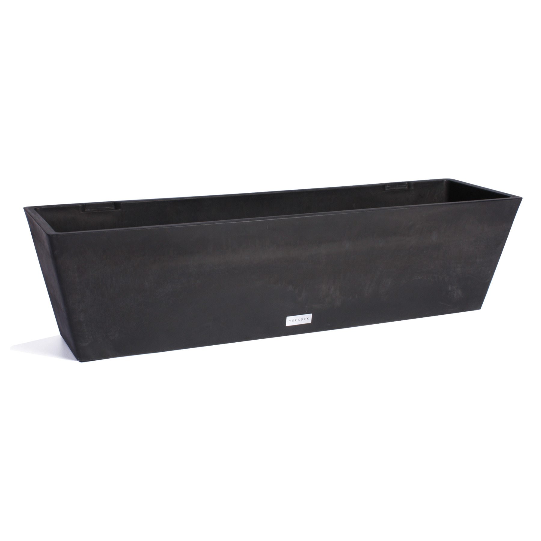 Veradek Window Box Planter Black 36 in.