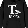 thumbnail image 2 of Grease T-Birds Gang Adult Black Graphic Hoodie-Medium, 2 of 4