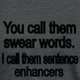 thumbnail image 3 of CafePress - You Call Them Swear Words T Shirt - Womens Tri-blend T-Shirt, 3 of 4