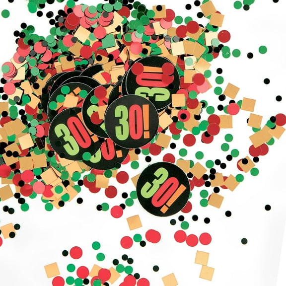 Birthday Cheer 30th Birthday Confetti