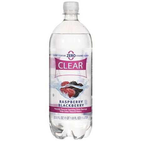 Clear American Raspberry Blackberry Sparkling Water, 33.8 Fl. Oz.