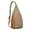 Orange-2, variant on Zen Folk Art Sling Bag - Traditional Mandala Print Crossbody Backpack (Mystic Symbol Shoulder Pack)