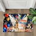 thumbnail image 4 of Happy New Year Airedale Terrier Chills on Year-End Party Doormat Dale Waterside Dog Lover Indoor Outdoor Welcome Mat - 12023, 4 of 5