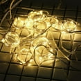 thumbnail image 6 of DAYBETTER Window Curtain Light,USB Plug-in Fairy Lights with Remote for Bedroom,Wedding,Christmas(Warm White), 6 of 7