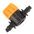thumbnail image 4 of Válvula de manguera 100 piezas riego de jardín 2 vías PVC 4/7 Waterstop ANGGREK Otros, 4 of 8