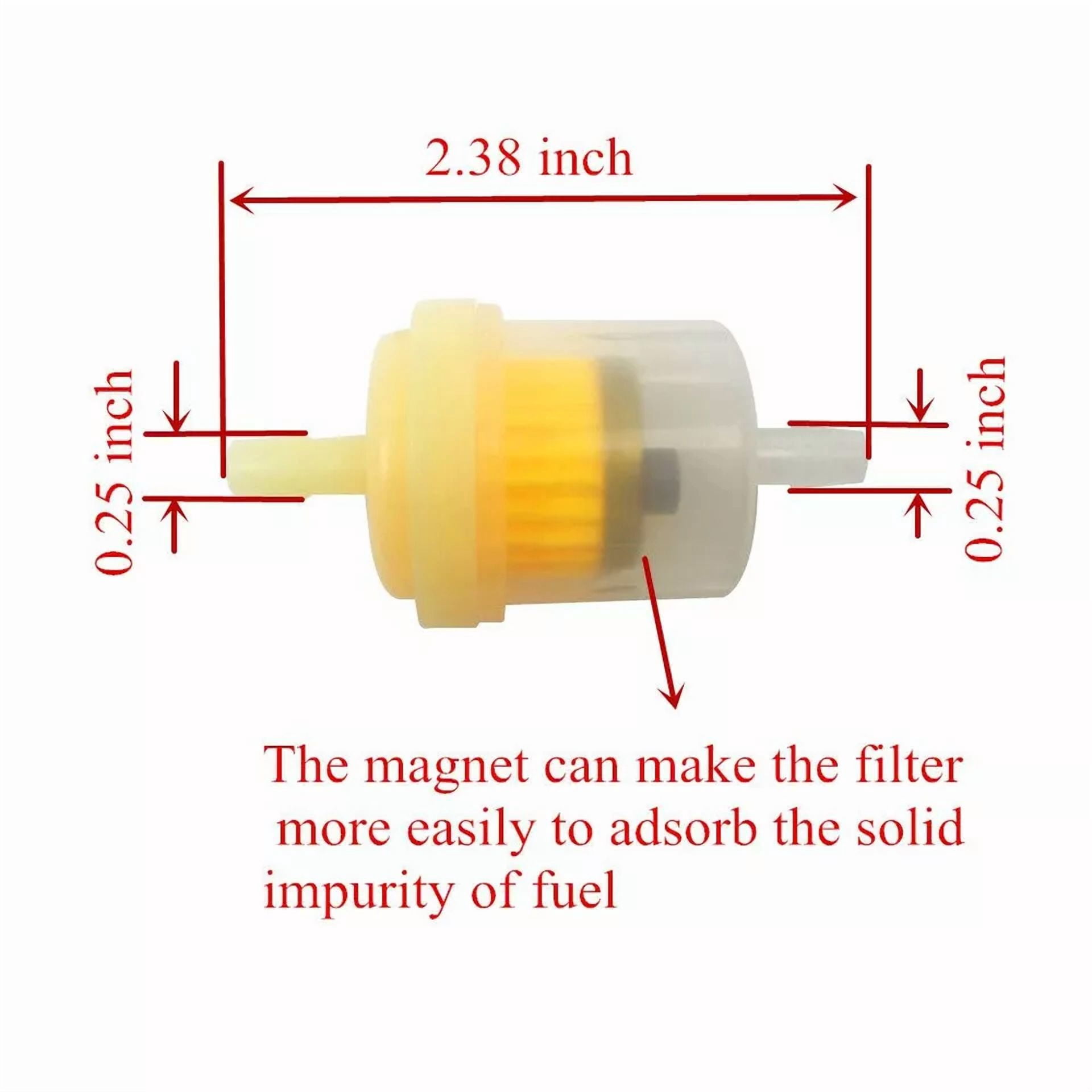 691035 Fuel Filter 395051R Fuel Line Hose & Clamps For Atv Motorcycle Lawn Mower