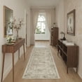 thumbnail image 6 of GENIMO 2'x7' Runner Rug, Washable Non Slip Soft Persian Hallway Runner for Kitchen Entryway Laundry Room, Khaki, 6 of 6
