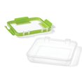 thumbnail image 3 of LocknLock - Set of 2 EasyLunch Plastic Sandwich Containers, 473mL Capacity, Green, 3 of 4