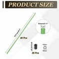 thumbnail image 2 of Uxcell 160mm Plastic Protection Antenna Tube, RC Antenna Tube with Caps for RC Car Boat Drone Receiver Antenna(Green, 20 Pcs), 2 of 6