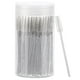 thumbnail image 1 of Xiao Hua 100 cepillos de pestañas desechables blancos, cepillo de cejas de maquillaje, cepillo de pestañas con varilla de cristal, 3,9 pulgadas, 1 of 5