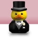 thumbnail image 5 of Figura coleccionable de vinilo con forma de pato de goma TUBBZ Groom Edition, 5 of 6