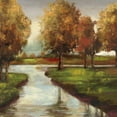 thumbnail image 2 of Jensen, Asia 15x15 White Modern Wood Framed Museum Art Print Titled - Dusk or Dawn, 2 of 4
