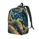 thumbnail image 1 of Balery Astronaut Starry Night Mochila Clásica Impresa Básica para Viaje, Mochila Escolar Resistente al Agua, Mochila de Lona con Correas Ajustables-Small, 1 of 5