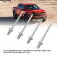 thumbnail image 4 of Rosette Rivets, 4PCS Aluminum Rosette Rivets Replacement for AMC VIN DOOR TAG, Automotive Parts, High Strength Long Lasting, Easy to Install, 4 of 7