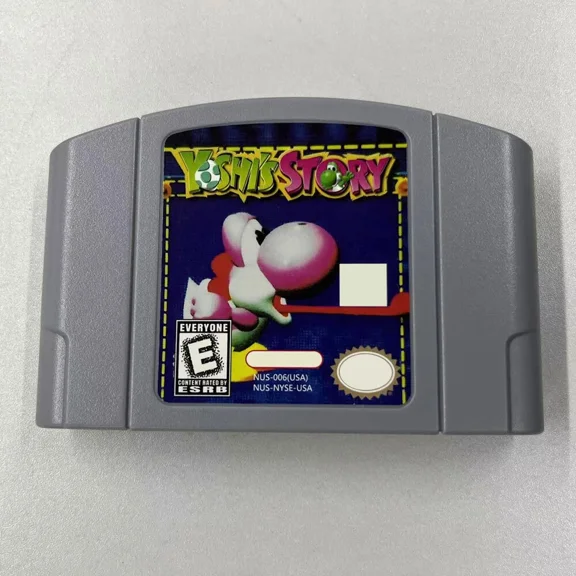Yoshis Story Games Cartridge Compatible with N64 Console US NTSC Version