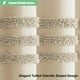 thumbnail image 2 of Cortina de ducha Dynamene, tela larga, 180 x 200 cm, color beige, con ganchos, 2 of 7