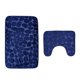 thumbnail image 1 of Injueey Alfombrilla de franela para puerta de baño, 2 uds., adoquín, antideslizante, para baño, antideslizante, absorbente, lavable Decoración del hogar Armada Injueey JJ21304-05, 1 of 6