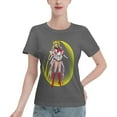 thumbnail image 1 of Women's Basic Short Sleeve T-Shirt Sailor Moon Tsuki Hare 04, 1 of 6