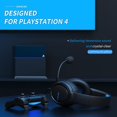 thumbnail image 2 of Andoe Wired Gaming Headset, Surround Sound Gaming Headphones with Mic for PS5, PS4, PC, Switch (Blue), 2 of 7