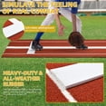 thumbnail image 4 of Alfombra de entrenamiento de béisbol Shopsource, colchoneta para lanzar sóftbol, 4 of 7