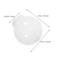 thumbnail image 2 of unbranded 4Ud Pantalla De Redondo En Acrílico Para Exterior Con Fácil Instalación, 2 of 8