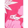 thumbnail image 5 of Stylore Hawaiian Shirt for Men Short-Sleeve Button-Down Shadow Hibiscus Pink White Large, 5 of 6