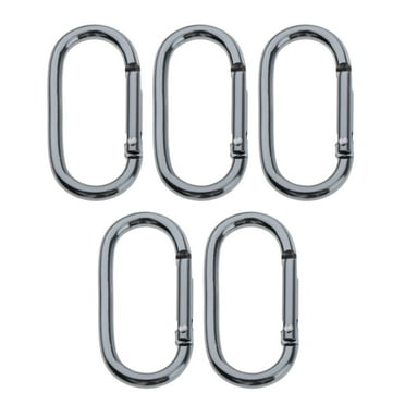 Aluminum Alloy Carabiner Clip, Sp Snap Hook Key Carabiners for Camping Traveling Hiking Outdoor Accessories - 5 Pcs