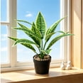 thumbnail image 1 of Plantas artificiales en maceta | Vegetación artificial para la decoración del hogar | Follaje realista de PVC para sala de estar, oficina y dormitorio, 1 of 6