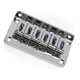 thumbnail image 4 of Básico 78*42mm (puente fijo de guitarra rígida para guitarra eléctrica estilo Fender de 6 cuerdas, cromado), plateado, 4 of 5