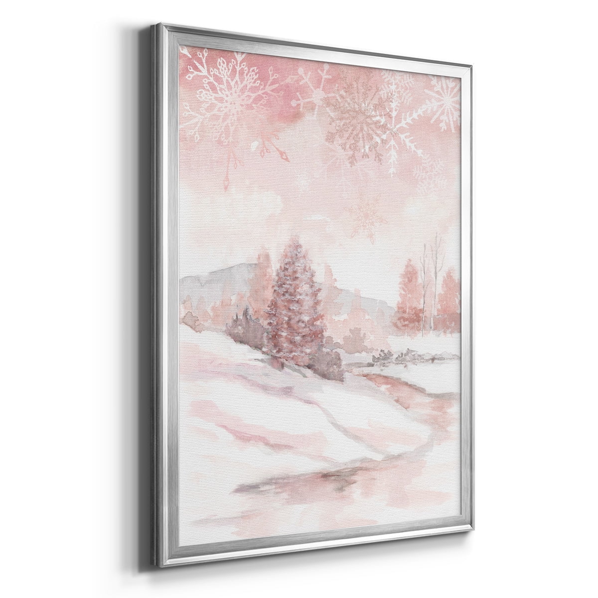 Blush Winter Premium Framed Print - Ready to Hang