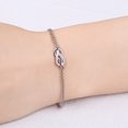 thumbnail image 2 of Jewelrypalace Infinity Love Knot 2.4ct Cubic Zirconia Adjustable Bracelet 925 Sterling Silver, 2 of 6
