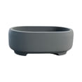 thumbnail image 2 of Horticultural Planting Pots Plastic Garden Container with Drainage for Indoor Outdoor Green Plants Flowers Home Decor(Gray), 2 of 6