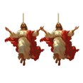 thumbnail image 1 of Visland 2D Acrylic Jesus Christ Ornament Car Rearview Mirror Hanging Decor Auto Interior Religious Gift for Christian Retro Faith Accessories, 1 of 8