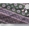 thumbnail image 2 of Soimoi Poly Georgette Tissu Tourbillons & Tissu Imprimé Artistique Floral 1 Yard 52 Inch Wide, 2 of 3
