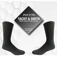 thumbnail image 4 of Yacht & Smith Big And Tall Mens Sport Crew Socks Wholesale Bulk (King Size) Socks, by SOCKS'NBULK, 4 of 7