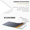 thumbnail image 4 of LAIYA 65"x 24" Full Length Mirror Rectangle Body Dressing Floor Mirrors for Standing Leaning Mirrors, 4 of 6