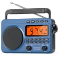 thumbnail image 1 of Digital AM FM Shortwave Radio with Best Reception,4000mAh Rechargeable Portable Radio with NOAA Weather Alert, Big Speaker, Digital Tuner and Stereo, 1 of 8