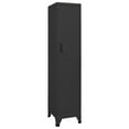 thumbnail image 1 of vidaXL Locker Cabinet Anthracite 38x45x180 cm Steel, 1 of 5