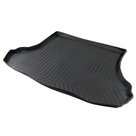 Custom Floor Mats Cargo TuningPros CLTM-093 Custom Fit Black Trunk Floor Mat For 2011-2016 Hyundai Elantra - 1 pcs Set Cargo Liner Hyundai Elantra UD 11 12 13 14 15 16 ()