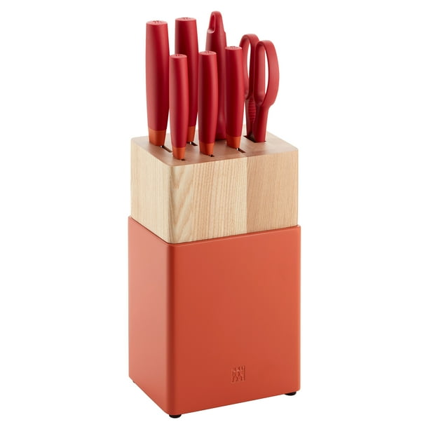 zwilling now s 7 piece knife block set