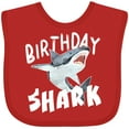 thumbnail image 3 of Inktastic Birthday Shark Boys or Girls Baby Bib, 3 of 4
