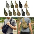 thumbnail image 3 of bandolera Paquete Paquete de pecho Bolsa de mensajero Hombro Crossbody Daypack Bolsa de utilidad para - Gris mosaico Mosaico gris, 3 of 5