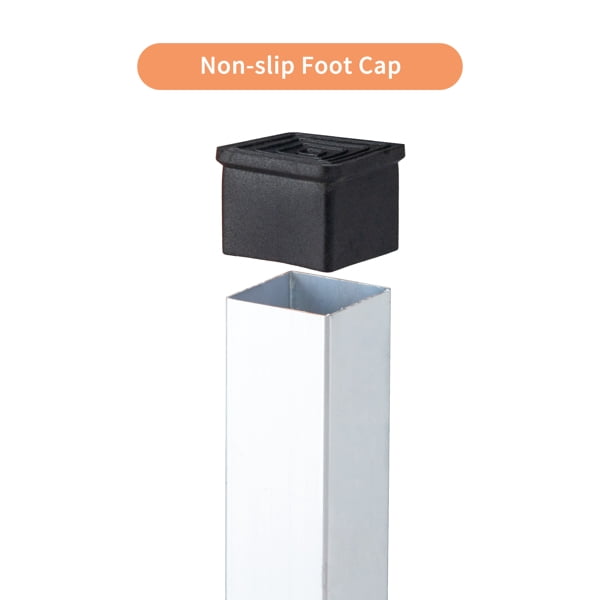 Portable Folding Bar Table with Shelf, Tradeshow Podium Table with Black Skirt and Carrying Bag, for Indoor Outdoor Party Picnic Exhibition