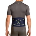 thumbnail image 1 of Faja lumbar cómoda para hombre de Tommie Copper, transpirable, que absorbe el sudor y proporciona soporte de compresión para la espalda y los músculos para el día a día. Azul marino oscuro. Talla L/XL, 1 of 4
