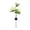 White, variant on Pink Peony Solar Garden Stake Light, Realistic Artificial Flower, Waterproof LED Decor for Patio, Pathway & Spring Garden
