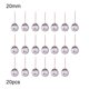 thumbnail image 5 of Lámpara de Cristal Matsuzay 20 Piezas Bola de Cristal para Decoración del Hogar Oficina Boda 20 mm, 5 of 6
