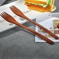 thumbnail image 3 of Riguas Creative Fork Cooking Utensil Decorative Textured Japanese Style Cutlery Fork Kitchen Gadget, 3 of 7
