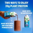 thumbnail image 6 of Orgain Vegan Protein Shake, 20g Protein, 0g Sugar, Chocolate, 11 fl oz, 12 pk, 6 of 9