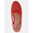thumbnail image 5 of No Boundaries Women's Mesh Slingback Shoes, 5 of 7