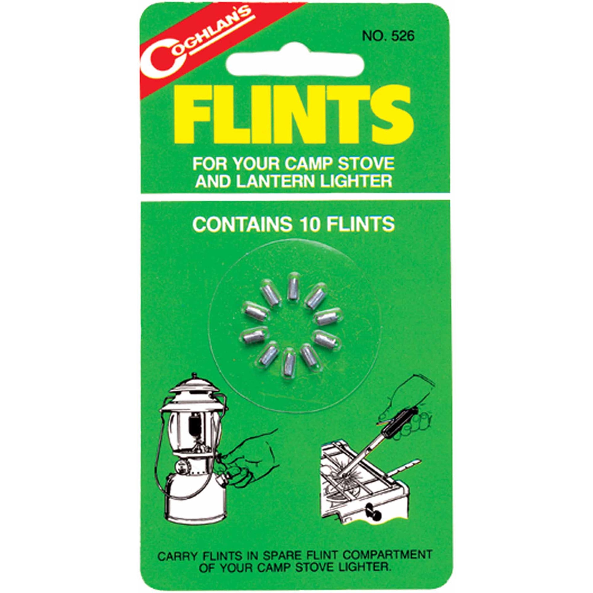 Coghlan'S 526 Lighter Flints, 10Pk